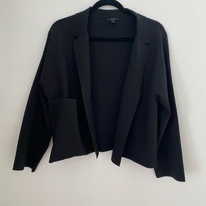 COS cropped open blazer